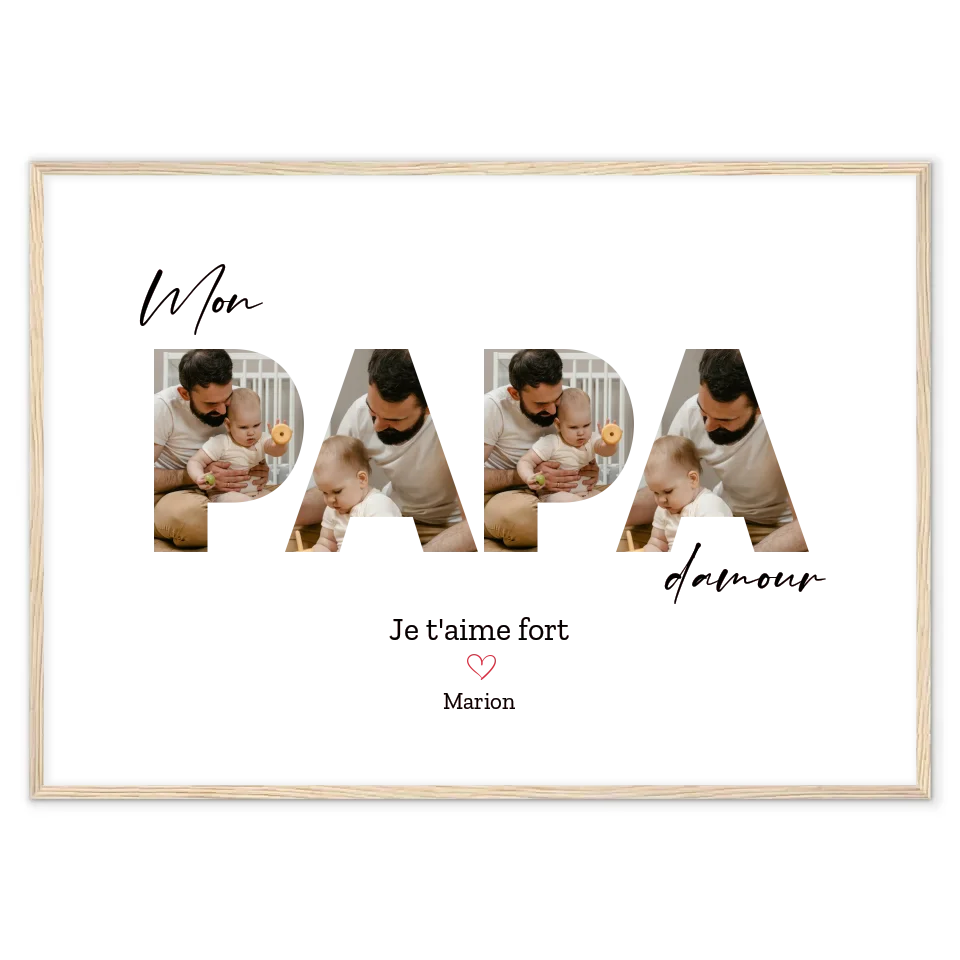 Frame [Wood] [Hor] 30x21cm